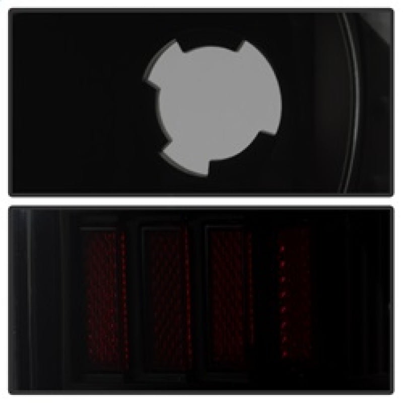 SPYDER 9038501 FITS:xTune 97-03 Ford F-150 Light Bar LED Tail Lights Black Smoke (ALT-ON-FF15097-LBLED-BSM) Tail Lights