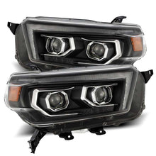 Load image into Gallery viewer, AlphaRex 880757 FITS: 10-13 Toyota 4Runner LUXX LED Proj Headlights Plank Style Black w/Seq Signal/DRL