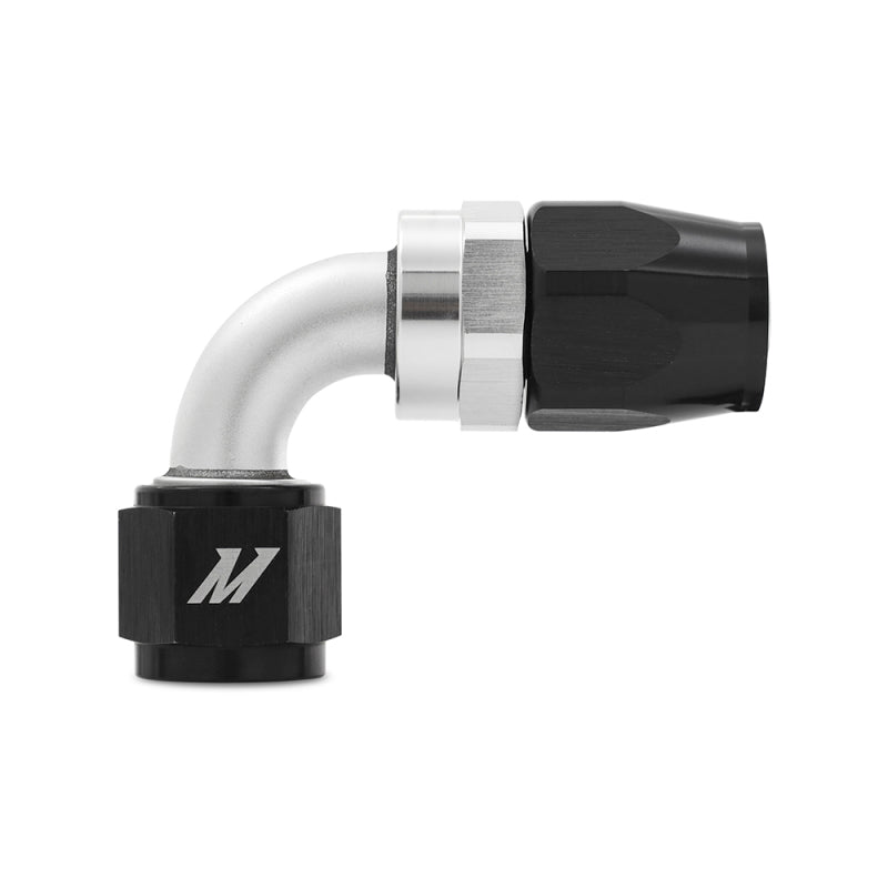 Mishimoto MMFT-SW-10-90 FITS: Aluminum -10AN 90 Degree Fitting Black Fittings