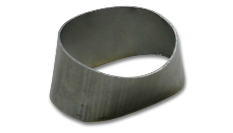 Vibrant 1448A FITS: 90mmx55mm Oval to 76mm Round Transition Adapter T304 SS for use with Part #1448 and #14480 Flanges