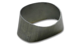 Vibrant 1448A FITS: 90mmx55mm Oval to 76mm Round Transition Adapter T304 SS for use with Part #1448 and #14480 Flanges