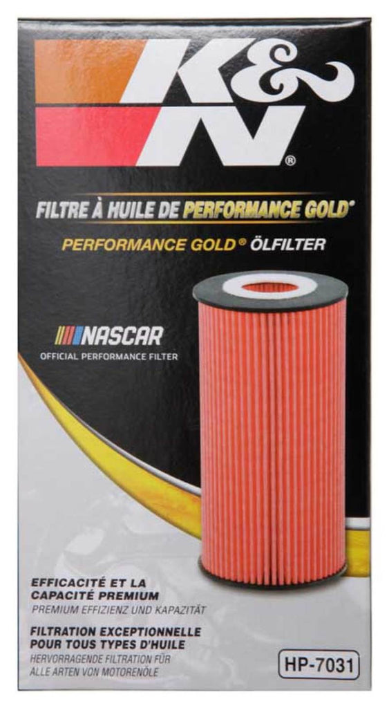 K&N Engineering HP-7031 FITS:K&N Performance Oil Filter for 03-14 Volkswagen Jetta Oil Filters
