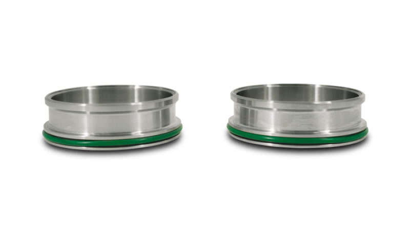 Vibrant 12556 FITS: Stainless Steel Weld Fitting w/ O-Rings for 3in OD Tubing Bungs