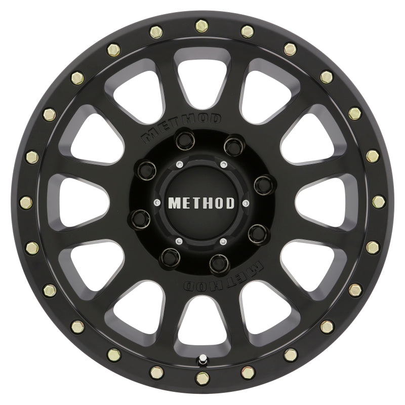Method Wheels MR30578588500H FITS:Method MR305 NV HD 17x8.5 0mm Offset 8x180 130.81mm CB Matte Black Wheel Wheels Cast