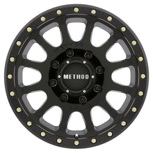 Load image into Gallery viewer, Method Wheels MR30578588500H FITS:Method MR305 NV HD 17x8.5 0mm Offset 8x180 130.81mm CB Matte Black Wheel Wheels Cast