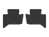 WeatherTech 24-27 Toyota Land Cruiser/24-26 Lexus GX Rear All-Weather Floor Mats - Black