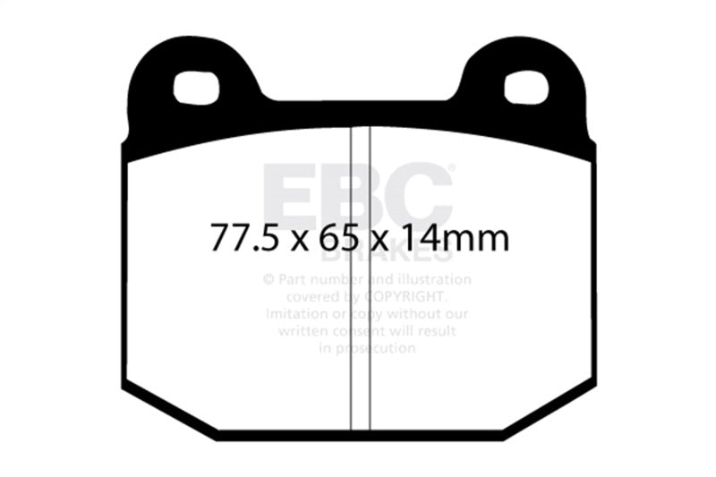 EBC DP3197/2C Brake Pads - Performance