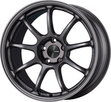 Enkei 540-895-6540DS FITS: PF09 18x9.5 5x114.3 40mm Offset 75mm Bore Dark Silver Wheel Wheels Cast