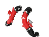 aFe 46-20558-R FITS: 2022 Toyota Land Cruiser (J300) V6-3.5L (tt) BladeRunner 2.5in Aluminum Hot Charge Pipe Red Intercoolers