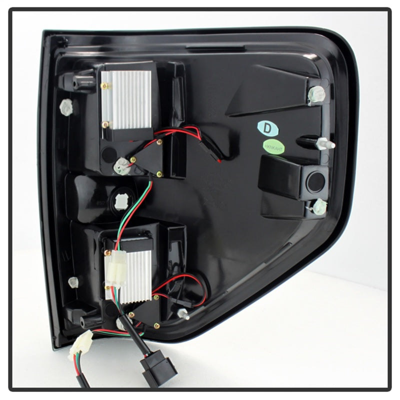 SPYDER 5008374 FITS: Ford F150 09-14 LED Tail Lights Black ALT-YD-FF15009-LED-BK Tail Lights