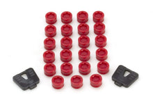 Load image into Gallery viewer, Wheel Mate 33100R FITS: SR45R Caps Set of 20 Red Lug Nuts