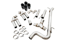 Load image into Gallery viewer, AWE Tuning 3015-43150 FITS: Audi 8V S3 Track Edition Exhaust w/Diamond Black Tips 102mm Catback