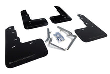 Load image into Gallery viewer, Rally Armor MF47-UR-BLK/DGRY FITS: 17-22 Honda Civic Type R Black UR Mud Flap w/Dark Grey Logo Mud Flaps