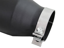 Load image into Gallery viewer, aFe 49T40601-B12 FITS: Diesel Exhaust Tip Bolt On Black 4in Inlex x 6in Outlet x 12in Catback