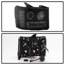 Load image into Gallery viewer, SPYDER 5078506 FITS: GMC Sierra 1500/2500 07-13 Projector Headlights LED Halo- LED Blk Smke PRO-YD-GS07-HL-BSM Headlights