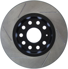 Load image into Gallery viewer, Stoptech 126.33131SL FITS:StopTech Power Slot Volkswagen GTI Rear Left Slotted Rotor Brake Rotors Slotted