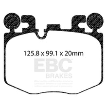 Load image into Gallery viewer, EBC DP42522R FITS: 2022+ Toyota GR Supra 3.0T / 2022+ BMW M240 Coupe Yellowstuff Front Brake Pads Brake Pads Performance