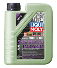 Load image into Gallery viewer, LIQUI MOLY 20230 FITS: 1L Molygen New Generation Motor Oil 5W40 Motor Oils
