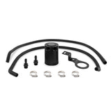 Mishimoto MMBCC-WRX-15PBE FITS: 15-16 Subaru WRX PVC Side Baffled Oil Catch Can Black Oil Catch Cans
