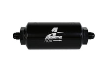 Load image into Gallery viewer, Aeromotive 12349 FITS: In-Line Filter (AN-06 Male) 100 Micron Stainless Steel Element Fuel Filters