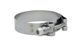 Vibrant 2794 FITS: SS T-Bolt Clamps Pack of 2 Size Range: 3.01in to 3.25in O.D. For use w/ 2.75in I.D. coupling Clamps