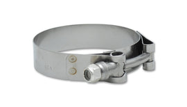 Vibrant 2789 FITS: SS T-Bolt Clamps Pack of 2 Size Range: 1.75in to 2.10in O.D. For use with 1.5in I.D. coup Clamps