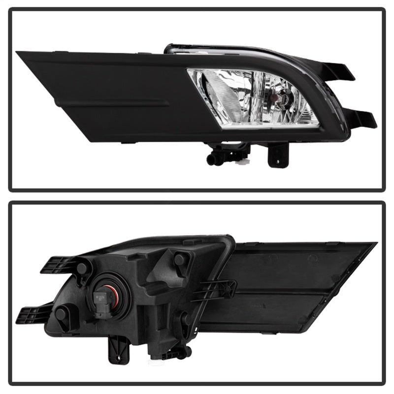 SPYDER 5082268 FITS: Volkswagen Jetta MK6 2015-2016 Sedan 4Dr only OEM Style Fog Lights w/Switch Clear FL-VJ2015-C Fog Lights