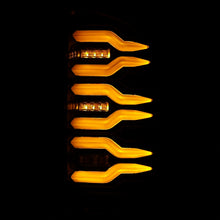 Load image into Gallery viewer, AlphaRex 641050 FITS: 07-08 Dodge Ram1500/07-09 Dodge Ram 2500+3500 Luxx-Series LED Tail Lights(Pair) Alpha Black Tail Lights