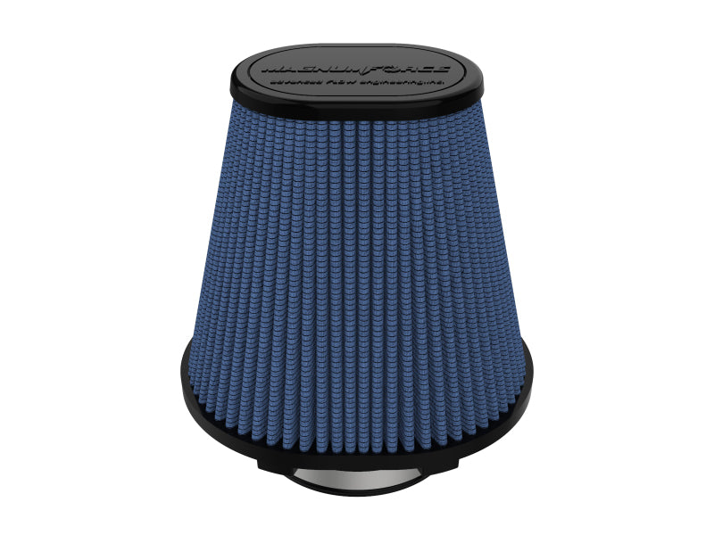 aFe 24-90115 FITS: MagnumFORCE Intake Replace Air Filter w/Pro5R Med 4in F x 7.75x6.5in B x 4.75x3.5in T x 7in H Air