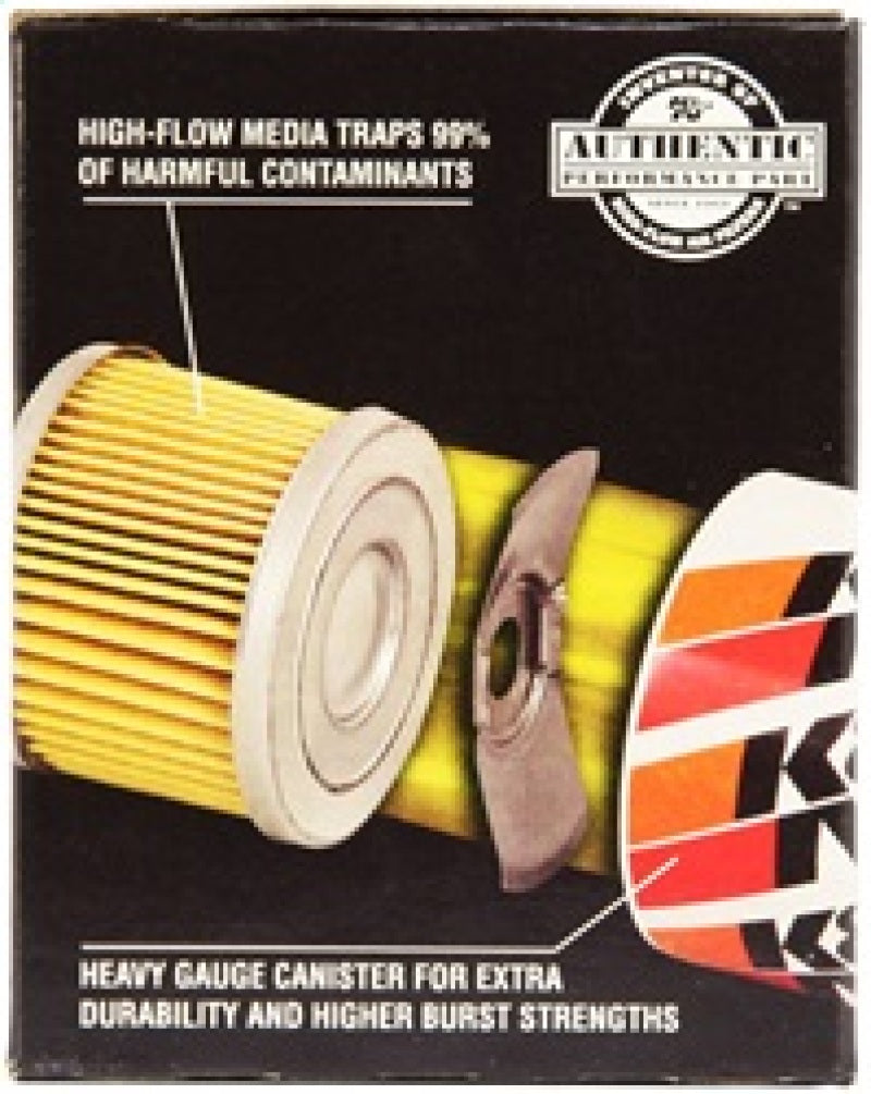 K&N Engineering HP-1002 FITS:K&N 87-92 Supra Turbo /93-98 Supra Turbo/Non-Turbo / 06-09 Miata / 07-09 Mazdaspeed3 Performance Gol Oil Filters