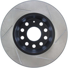 Load image into Gallery viewer, Stoptech 126.33099SR FITS:StopTech Power Slot 06-10 Audi A3 / 09 VW CC (Passat CC) / 06-09 GTI Mk V Right Rear Slotted Rotor Brake Rotors Slotted