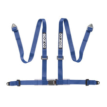 Load image into Gallery viewer, SPARCO 04604BV1AZ FITS:Sparco Belt 2 Inch Blue 4Pt Bolt-In Seat Belts &amp; Harnesses
