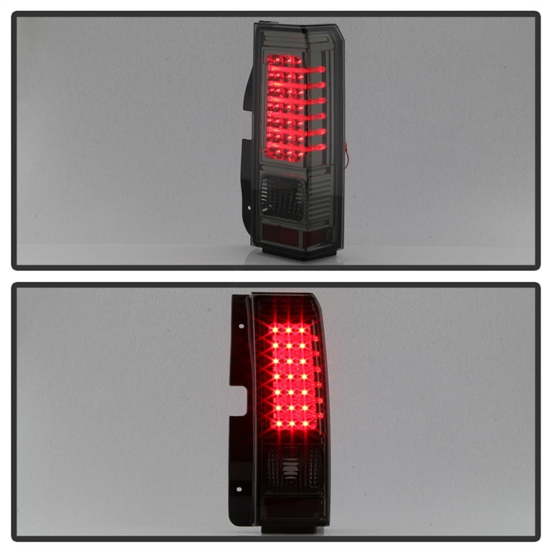SPYDER 5013064 FITS:xTune Hummer H3 06-09 ( Non H3T ) LED Tail Lights Smoke ALT-ON-HH306-LED-SM Tail Lights