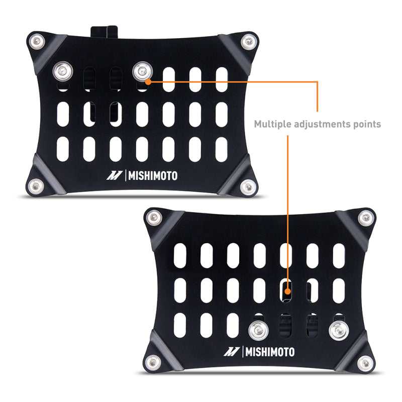 Mishimoto MMLP-MUS4-24 FITS: Cargo Boxes & Bags FITS: 24+ Ford Mustang 2.3L EcoBoost License Plate Relocation Kit Cargo Boxes & Bags