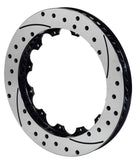 Wilwood Rotor Curved Vane Rotor Spec-37 Iron 72 CV 12 x 8.75 Right Hand Side FITS: GT - WIL160-14635-BK