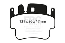 Load image into Gallery viewer, EBC DP41514R FITS: 98-05 Porsche 911 (996) (Cast Iron Rotor only) 3.4 Carrera 2 Yellowstuff Front Brake Pads Brake Pads Performance