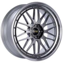 BBS LM436DBPK FITS: LM 20x10 5x112 ET22 Diamond Black Center / Diamond Cut Lip Wheel PFS/Clip Required Wheels Forged