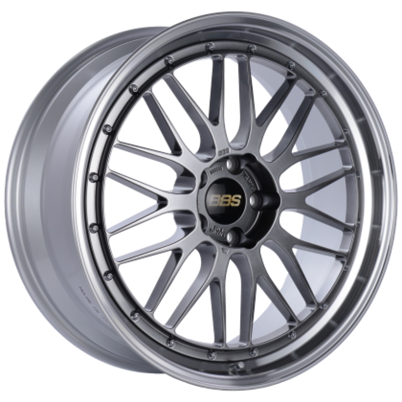 BBS LM437DBPK FITS: LM 20x11 5x112 ET24 Diamond Black Center / Diamond Cut Lip Wheel PFS/Clip Required Wheels Forged