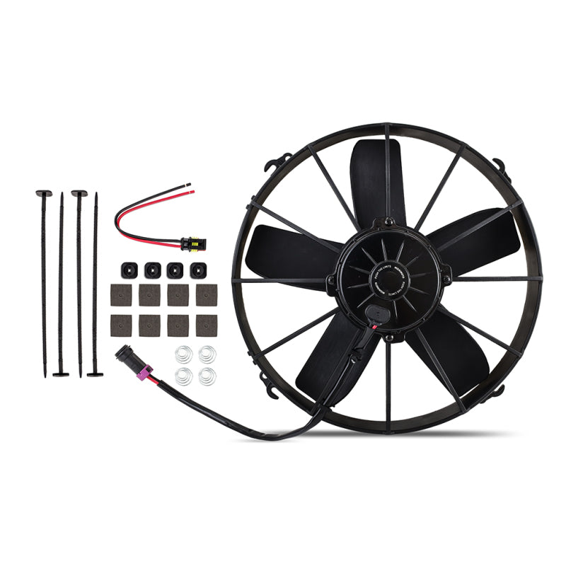 Mishimoto MMFAN-12HD FITS: Fans & Shrouds FITS: 12 Inch Race Line High-Flow Electric Fan Fans & Shrouds