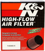 Load image into Gallery viewer, K&amp;N Engineering RU-4990 FITS:K&amp;N Filter Universal Rubber Filter-Rd Tapered 3in Flange ID x 6in Base OD x 5in Top OD x 5.563in H Air Filters Universal Fit