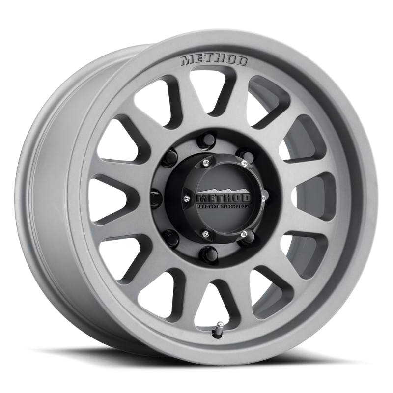 Method Wheels MR70479087818H FITS:Method MR704 HD 17x9 18mm Offset 8x170 130.81mm CB Titanium Wheel Wheels Cast