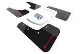 Rally Armor MF49-UR-BLK/RD FITS: 18-25 Subaru Ascent Black UR Mud Flap w/Red Logo Mud Flaps