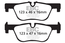 Load image into Gallery viewer, EBC UD1613 FITS: 14+ BMW 228 Coupe 2.0 Turbo ATE calipers Ultimax2 Rear Brake Pads Brake Pads OE