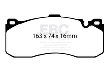 Load image into Gallery viewer, EBC DP41995R FITS: 08-10 BMW 135 3.0 Twin Turbo Yellowstuff Front Brake Pads Brake Pads Performance