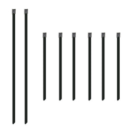 Mishimoto MMTW-TIES FITS: Exhaust Wrap FITS: Set of Six 6in & Two 14in Stainless Steel Locking Ties Exhaust Wrap