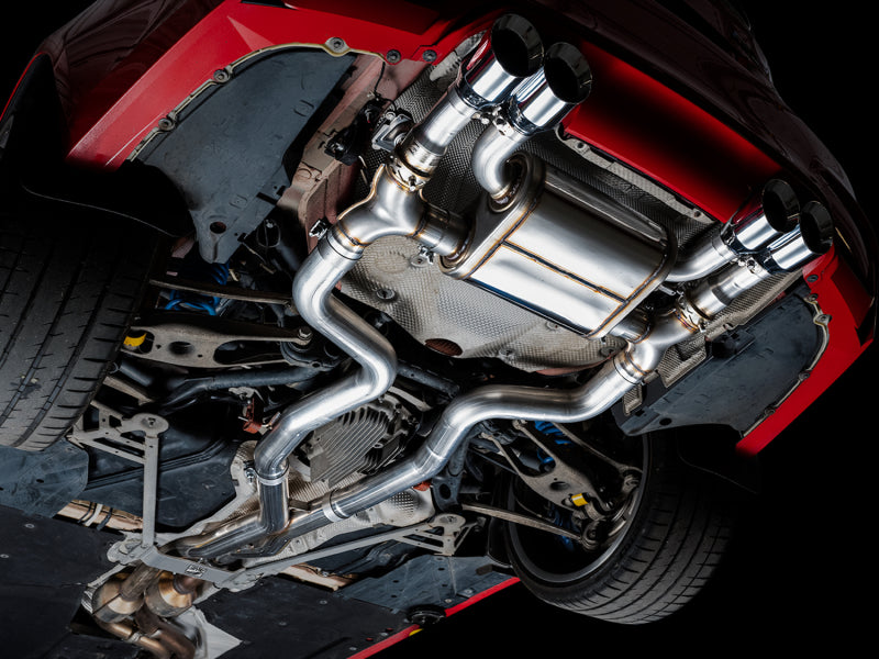 AWE Tuning 3025-42070 FITS: BMW F8X M3/M4 SwitchPath Catback Exhaust Chrome Silver Tips