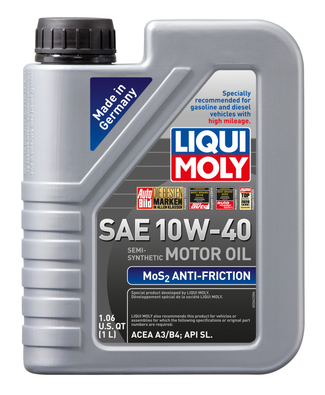 LIQUI MOLY 2042 FITS: 1L MoS2 Anti-Friction Motor Oil 10W40 Motor Oils