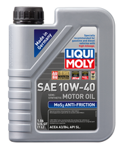 Load image into Gallery viewer, LIQUI MOLY 2042 FITS: 1L MoS2 Anti-Friction Motor Oil 10W40 Motor Oils
