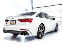 Load image into Gallery viewer, AWE Tuning 3015-43107 FITS: 19-23 Audi C8 S6/S7 2.9T V6 AWD Touring Edition Exhaust Diamond Black Tips Catback