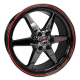 Race Star 93 Truck Star 20x9.00 6x5.50bc 5.92bs Direct Drill Dark Star Gloss Black Wheel